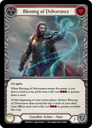 Blessing of Deliverance (Red) [WTR054-R] Alpha Print Normal Flesh And Blood Single Flesh And Blood   