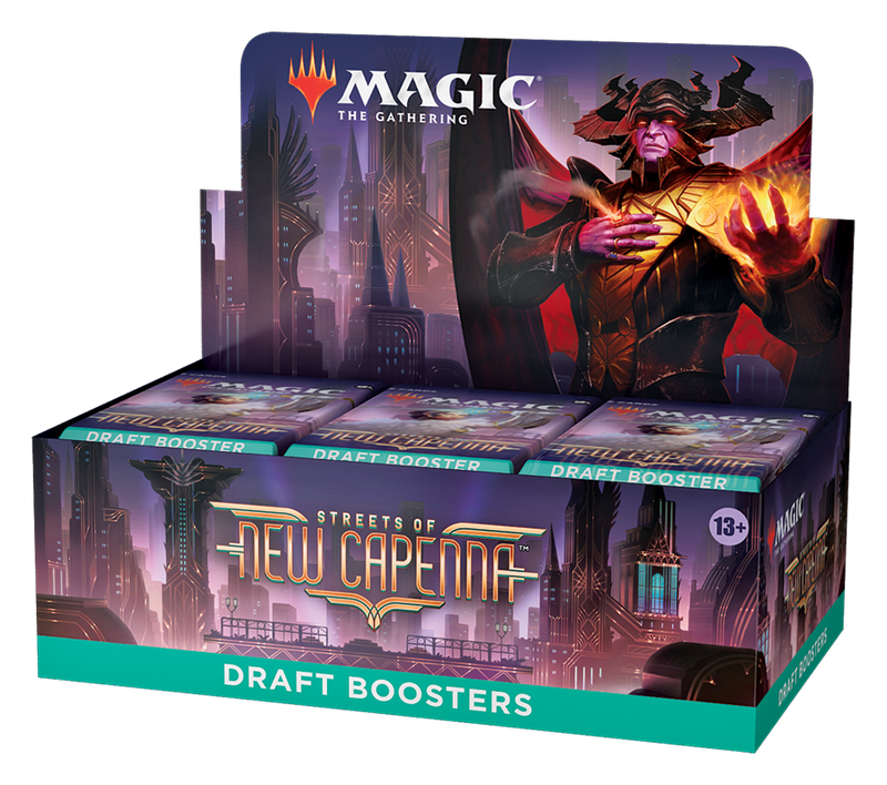 MTG Streets of New Capenna Draft Booster Box MTG Sealed Magic: The Gathering   