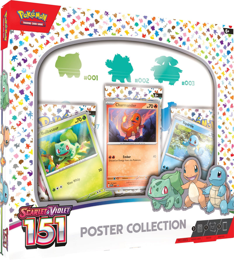 Pokémon Scarlet and Violet: 151 Poster Collection Pokemon Sealed Pokémon   