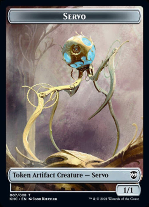 Servo Token [Tokens] Kaldheim Commander Tokens MTG Single Magic: The Gathering