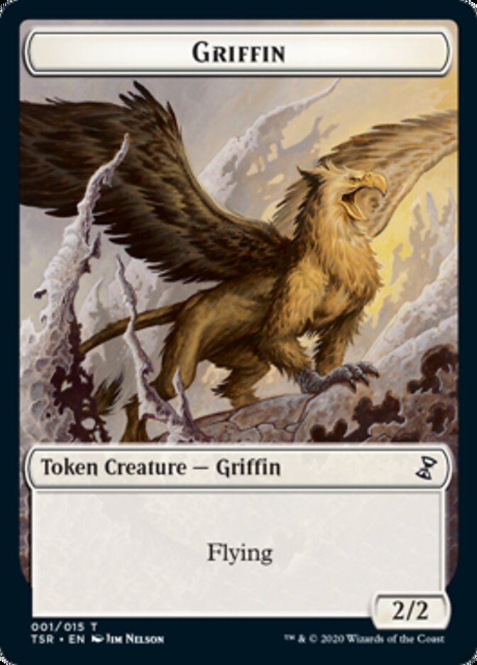 Griffin Token [Tokens] Time Spiral Remastered Tokens MTG Single Magic: The Gathering