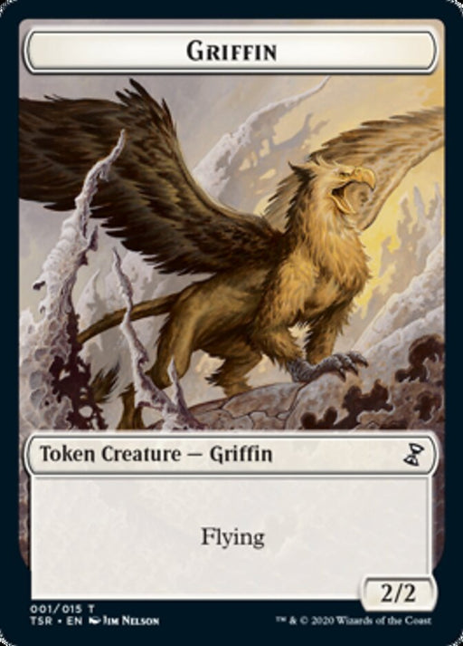 Griffin Token [Tokens] Time Spiral Remastered Tokens MTG Single Magic: The Gathering