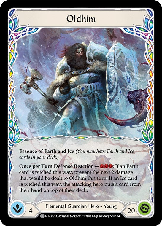 Oldhim, Grandfather of Eternity // Oldhim [ELE001 // ELE002] (Tales of Aria) Flesh And Blood Single Flesh And Blood   