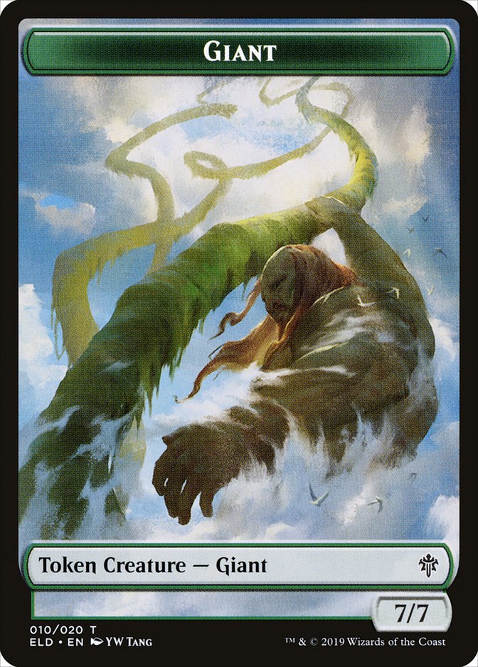 Giant Token [Tokens] Throne of Eldraine Tokens MTG Single Magic: The Gathering