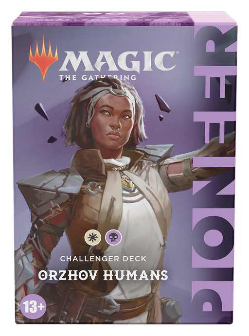 MTG Pioneer Challenger Deck 2022: Orzhov Humans MTG Sealed Magic: The Gathering   
