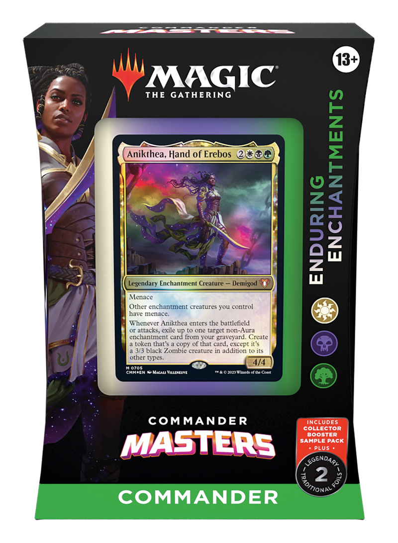 MTG Commander Masters Commander Deck: Enduring Enchantments MTG Sealed Magic: The Gathering   