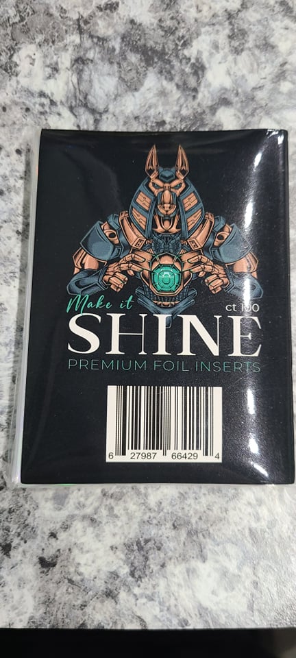 Make it Shine Premium Foil Clear Inserts (100 CT) Product Type Unknown Make it Shine