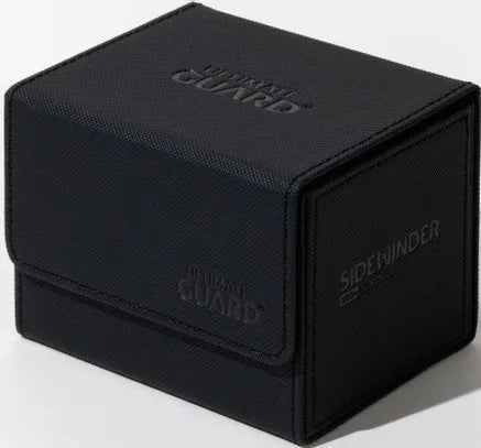 SideWinder XenoSkin 100+ Monocolor Deck Case - Black - Ultimate Guard Deck Boxes Deck Boxes & Storage Ultimate Guard