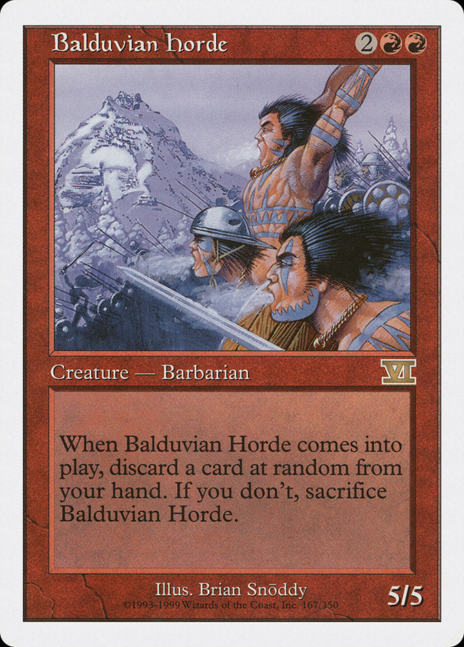 Balduvian Horde [Classic Sixth Edition]