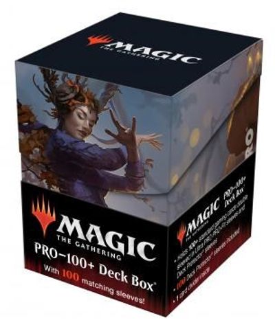 Ultra Pro 100+ Deck Box & Sleeves for Innistrad: Midnight Hunt Leinore, Autumn Sovereign Card Sleeves Ultra Pro