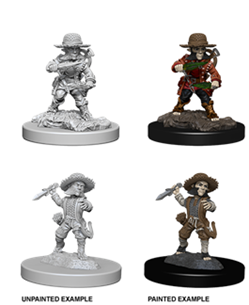 Pathfinder Battles Miniatures: W6 Male Halfling Rogue RPG Miniatures WizKids   