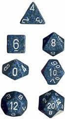 Chessex: Sea Speckled 7-Die Set Dice & Gaming Accessories Chessex