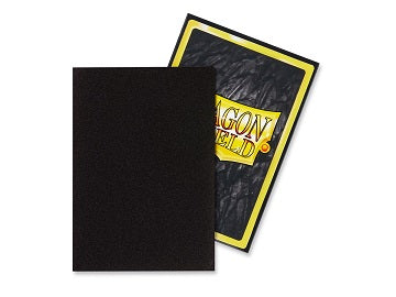 Dragon Shield: Japanese Size Sleeves - Matte Black 60Ct Card Sleeves Dragon Shield