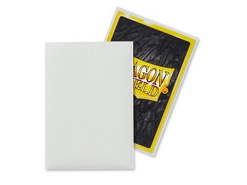Dragon Shield: Japanese Size Sleeves - Matte White 60Ct Card Sleeves Dragon Shield