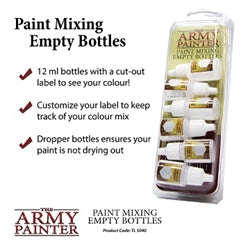 Army Painter: Empty Mixing Bottles  Army Painter Hobby Tools Taps Games Edmonton Alberta