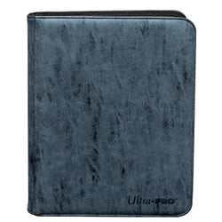 Ultra Pro: Zippered Pro-Binder Suede- Sapphire Binders & Pages Ultra Pro