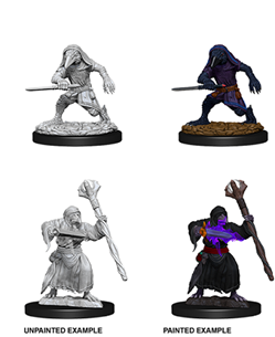 D&D Nolzur's Marvelous Miniatures: W10 Kenku Adventurers Unpainted Miniatures WizKids