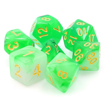Gate Keeper Games: Eldritch Gaze Dragon's Dice: 7-Die set Dice & Gaming Accessories Gate Keeper Games