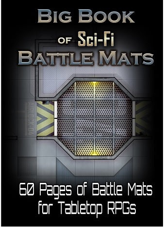 Big Book Of Sci-Fi Battle Mats Tabletop RPGs Loke Mats
