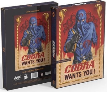 COBRA WANTS YOU! 1000 PIECE PUZZLE Puzzle Mondo Games   