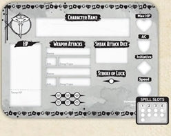 D&D Token Set: Rogue Dungeons & Dragons 5E Gale Force Nine