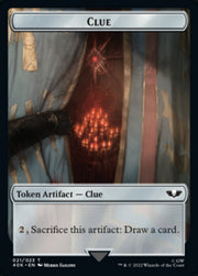 Astartes Warrior // Clue Double-Sided Token (Surge Foil) [Tokens] Warhammer 40,000 Tokens MTG Single Magic: The Gathering