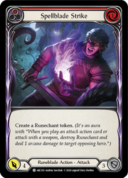 Spellblade Strike (Red) [ARC103] Unlimited Edition Normal Flesh And Blood Single Flesh And Blood   