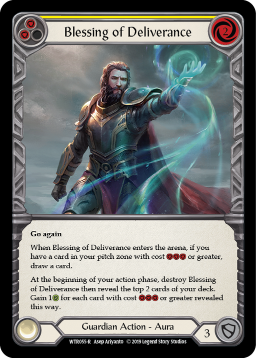 Blessing of Deliverance (Yellow) [WTR055-R] Alpha Print Normal Flesh And Blood Single Flesh And Blood   