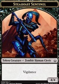 Steadfast Sentinel // Cat Double-Sided Token [Tokens] Hour of Devastation Tokens MTG Single Magic: The Gathering