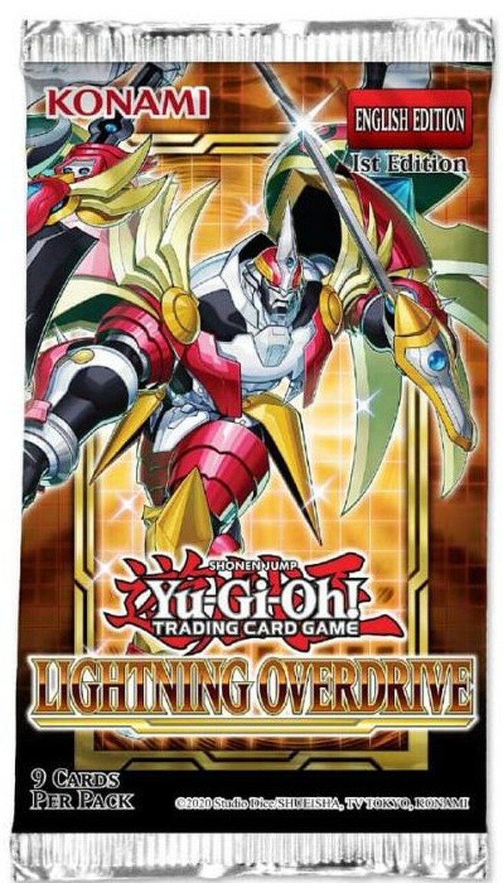 Yu-Gi-Oh! Lightning Overdrive - Booster Box (1st Edition) Yugioh Sealed Yu-Gi-Oh!   