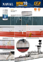 AK Interactive: Salt Streaks For Ships Model Paints AK INTERACTIVE