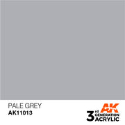AK Interactive: 3rd Gen Acrylic Pale Grey 17ml Model Paints AK INTERACTIVE