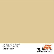 AK Interactive: 3rd Gen Acrylic Grimy Grey 17ml Model Paints AK INTERACTIVE