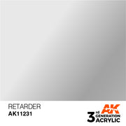 AK Interactive: 3rd Gen Acrylic Retarder 17ml Model Paints AK INTERACTIVE