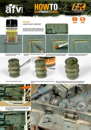 AK Interactive: Light Dust Deposit Model Paints AK INTERACTIVE