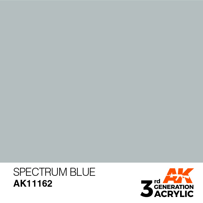 AK Interactive: 3rd Gen Acrylic Spectrum Blue 17ml Model Paints AK INTERACTIVE