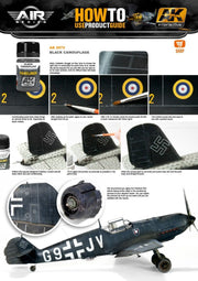 AK Interactive: Paneliner For Black Camouflage 35ml Model Paints AK INTERACTIVE