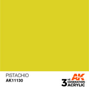 AK Interactive: 3rd Gen Acrylic Pistachio 17ml Model Paints AK INTERACTIVE