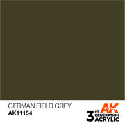 AK Interactive: 3rd Gen Acrylic German Field Grey 17ml Model Paints AK INTERACTIVE
