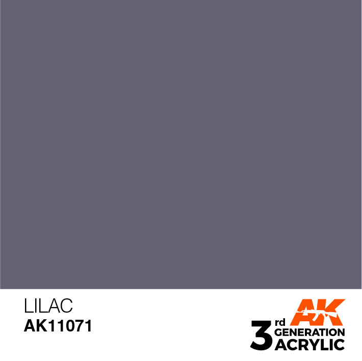 AK Interactive: 3rd Gen Acrylic Lilac 17ml