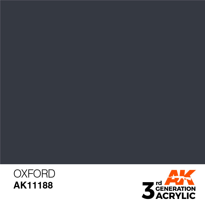 AK Interactive: 3rd Gen Acrylic Oxford 17ml Model Paints AK INTERACTIVE