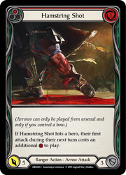 Hamstring Shot (Red) [ARC060-C] 1st Edition Normal Flesh And Blood Single Flesh And Blood   
