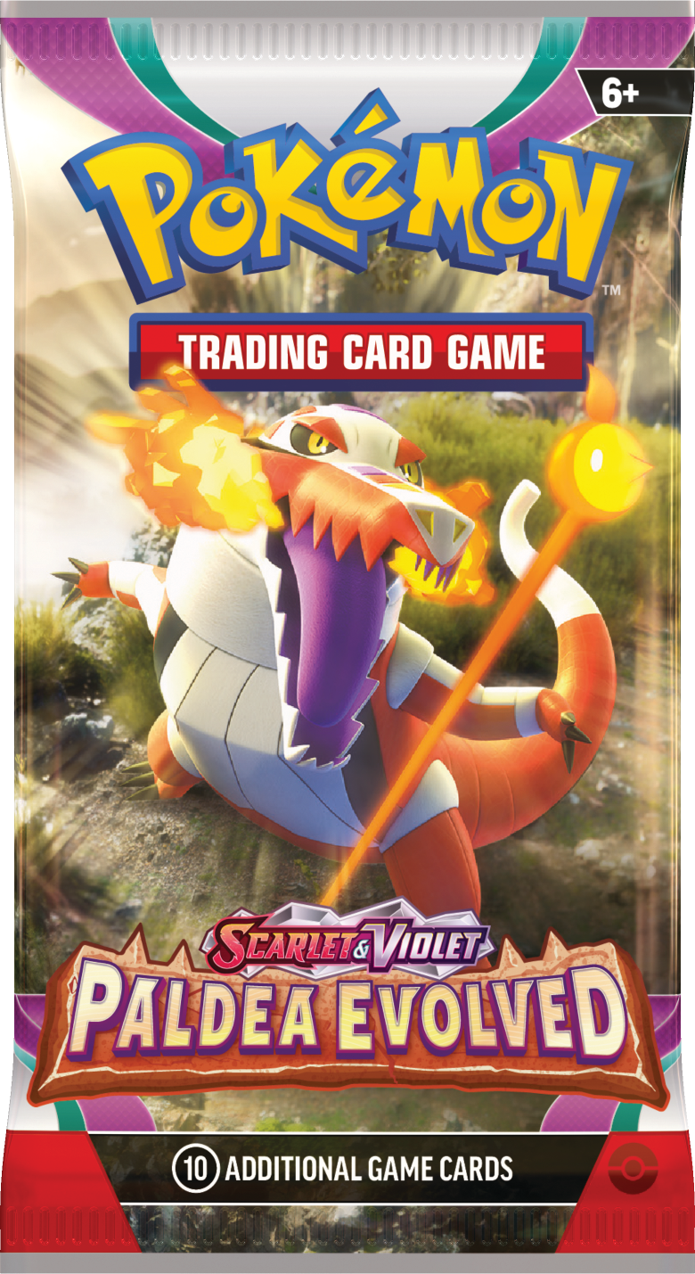 Pokémon Scarlet and Violet: Paldea Evolved Booster Pack Pokemon Sealed Pokémon   