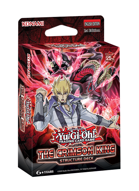 Yu-Gi-Oh! The Crimson King - Structure Deck (1st Edition) Yugioh Sealed Yu-Gi-Oh!   