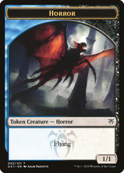 Copy // Horror Double-Sided Token [Guilds of Ravnica Guild Kit Tokens] MTG Single Magic: The Gathering   