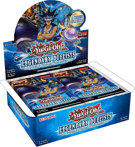 Yu-Gi-Oh! Legendary Duelists: Duels From the Deep - Booster Box (1st Edition) Yugioh Sealed Yu-Gi-Oh!   