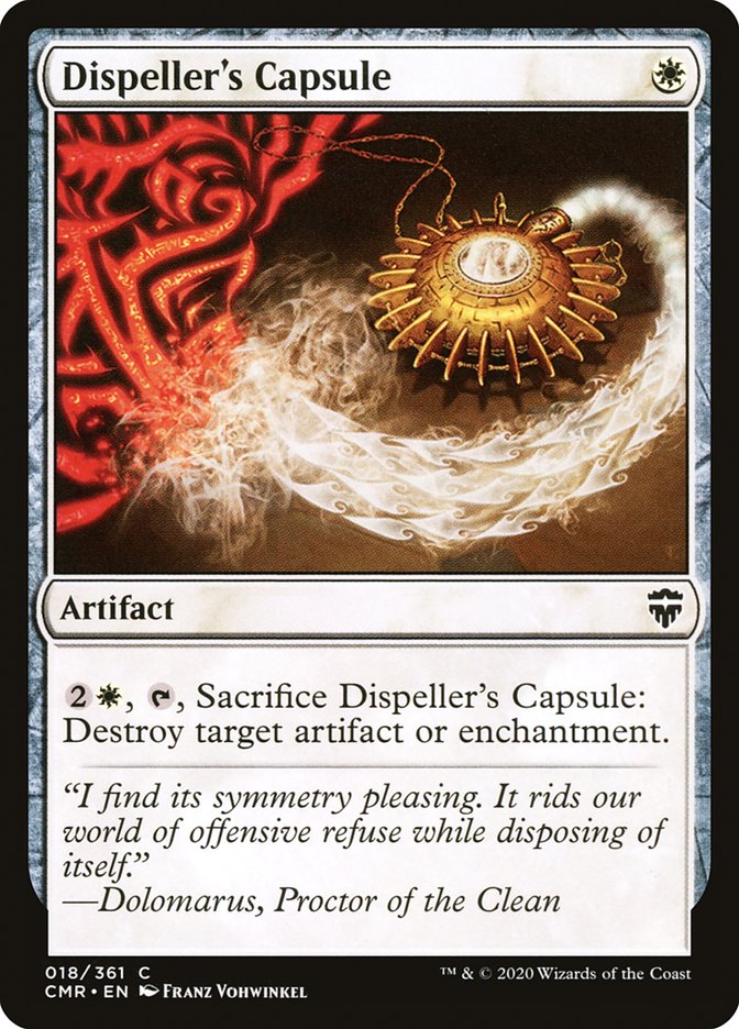 Dispeller's Capsule [Commander Legends]