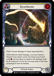 Reverberate (Yellow) [ARC139] Unlimited Edition Rainbow Foil Flesh And Blood Single Flesh And Blood   