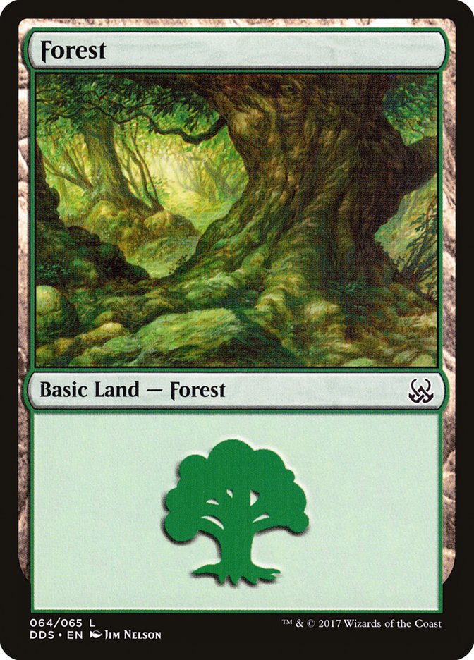 Forest (64) [Duel Decks: Mind vs. Might]