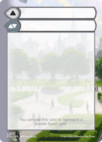Helper Card (4/9) [Tokens] Strixhaven: School of Mages Tokens MTG Single Magic: The Gathering